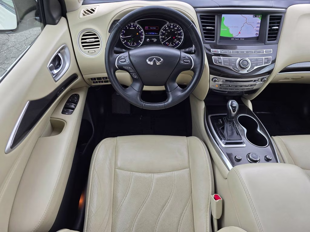 2019 Majestic White INFINITI QX60 LUXE AWD SUV