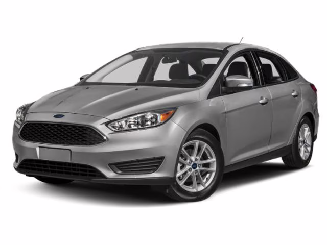 2018 Ingot Silver Ford Focus S FWD Sedan