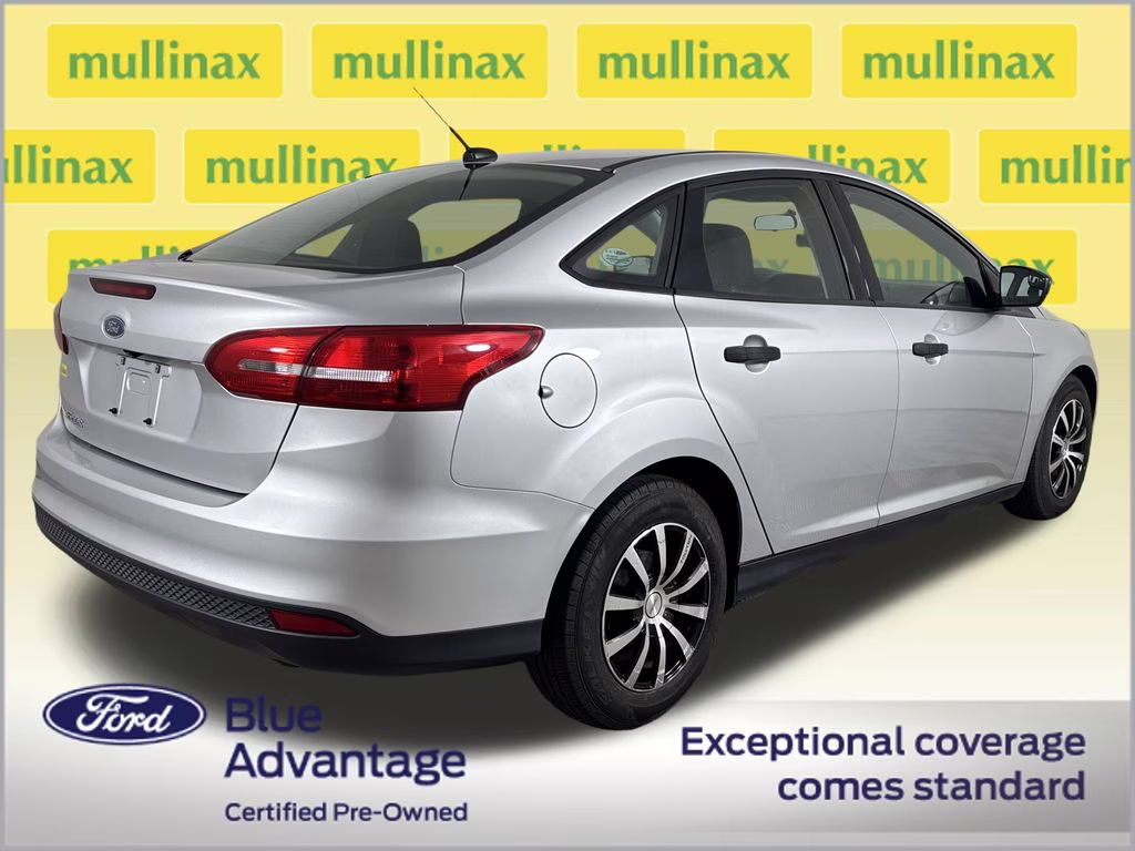 2018 Ingot Silver Ford Focus S FWD Sedan