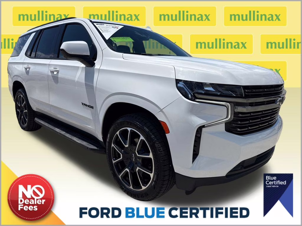 2021 Summit White Chevrolet Tahoe RST RWD SUV