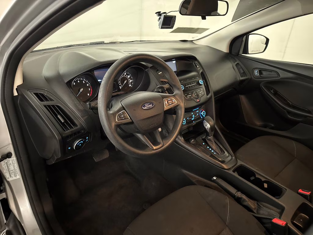2018 Ingot Silver Ford Focus S FWD Sedan