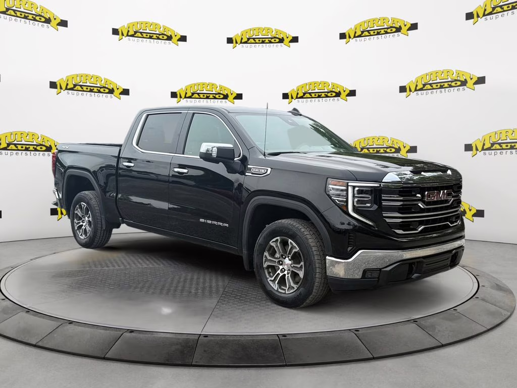 2025 Onyx Black GMC Sierra 1500 SLT 4X4 Truck