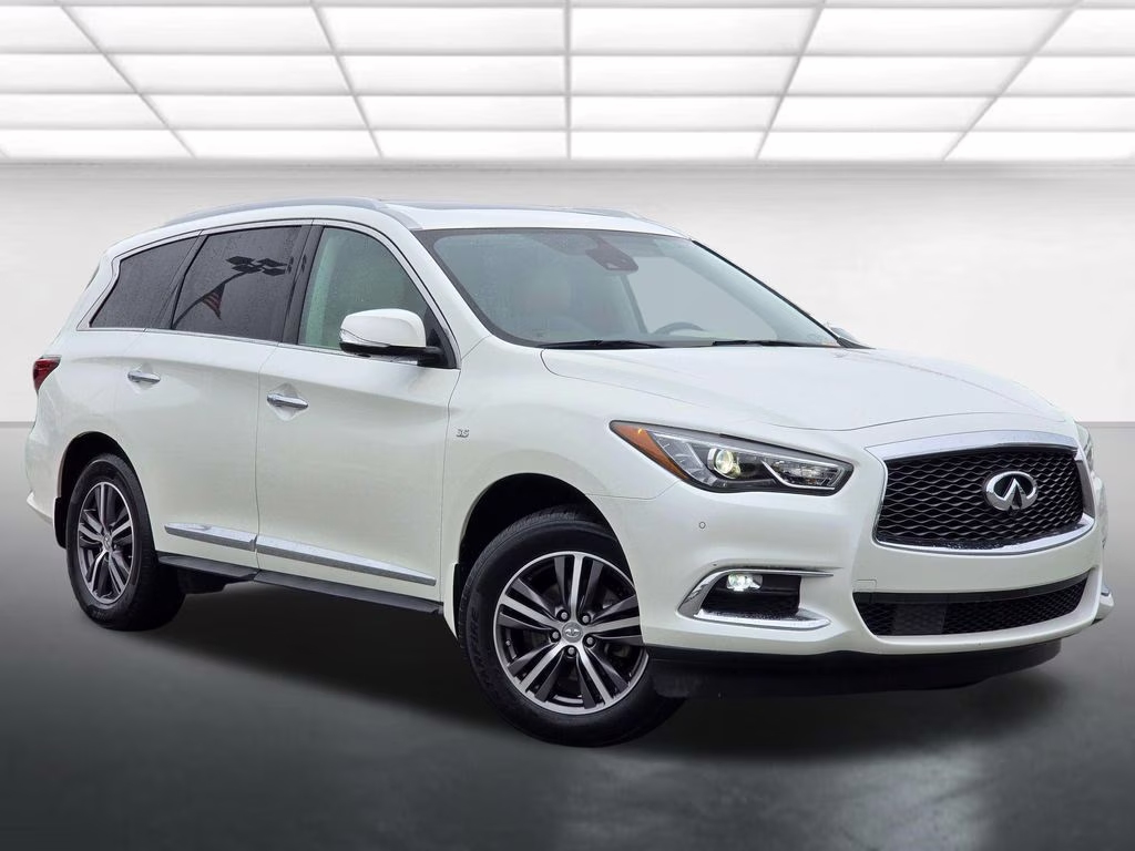 2019 Majestic White INFINITI QX60 LUXE AWD SUV