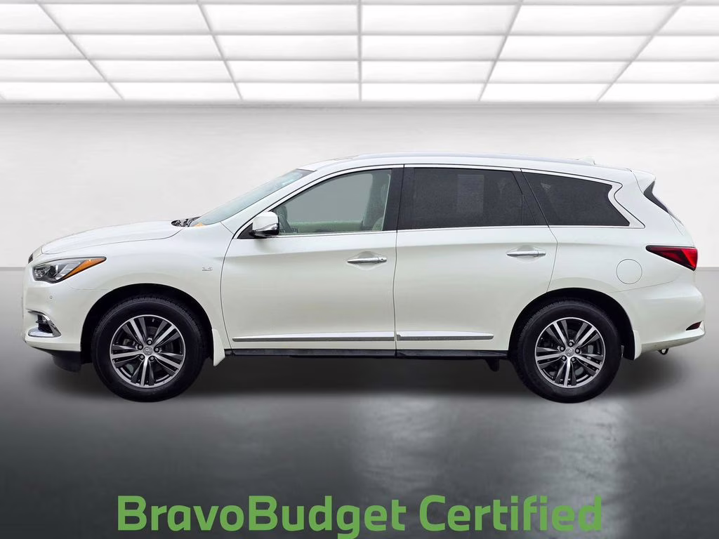 2019 Majestic White INFINITI QX60 LUXE AWD SUV