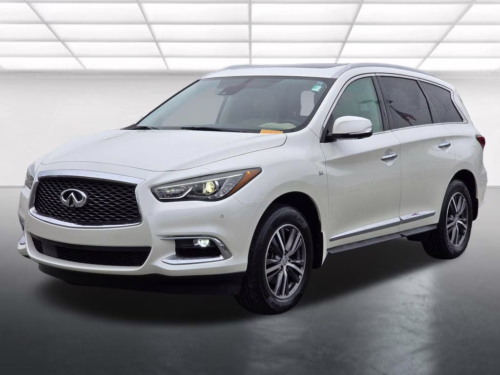 2019 Majestic White INFINITI QX60 LUXE AWD SUV