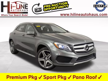2015 Mountain Gray Metallic Mercedes-Benz GLA GLA 250 AWD SUV
