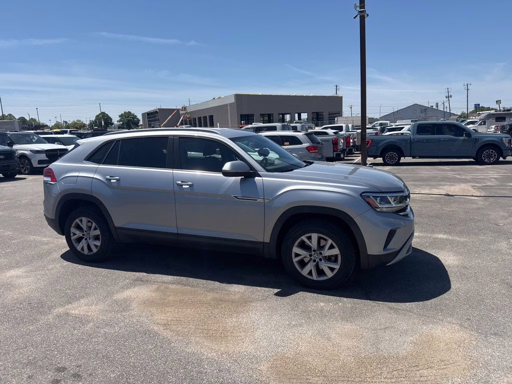 2020 Pyrite Silver Metallic Volkswagen Atlas Cross Sport 2.0T S FWD SUV