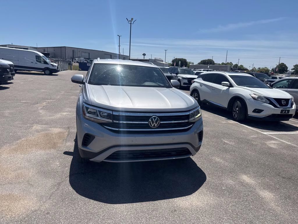 2020 Pyrite Silver Metallic Volkswagen Atlas Cross Sport 2.0T S FWD SUV