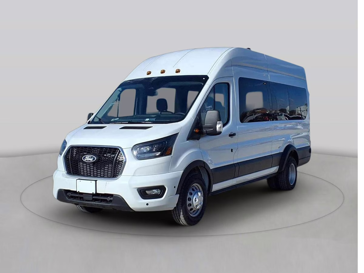2026 White Ford Transit-350 RWD Crossover