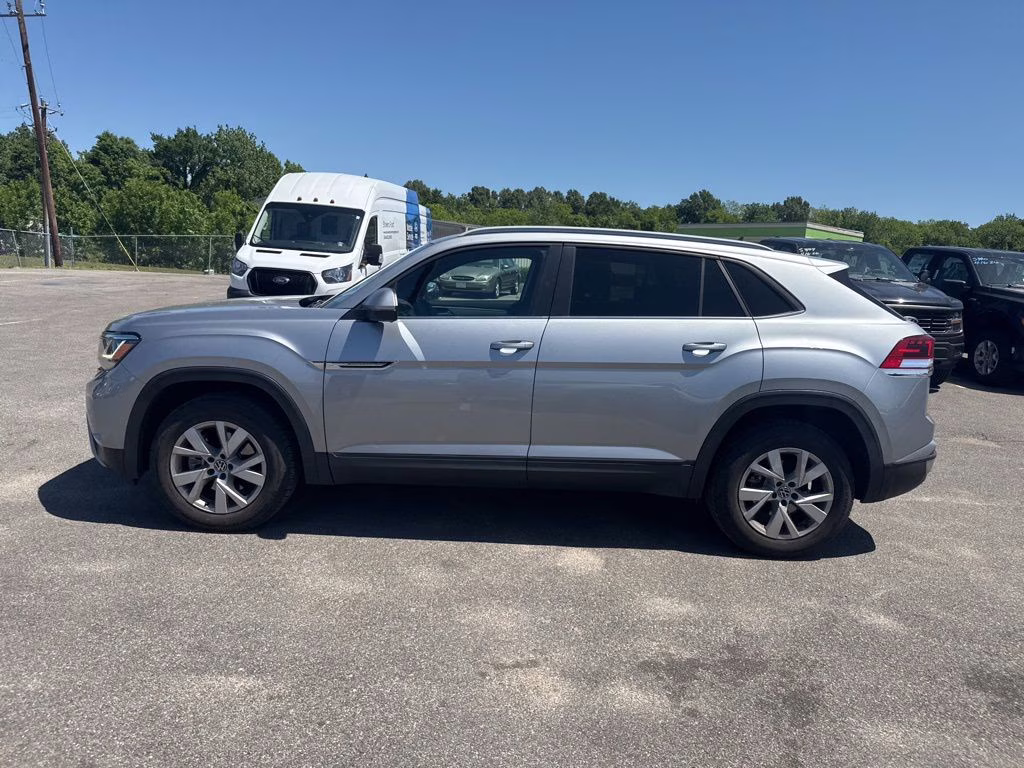 2020 Pyrite Silver Metallic Volkswagen Atlas Cross Sport 2.0T S FWD SUV