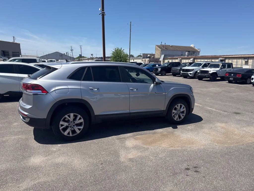 2020 Pyrite Silver Metallic Volkswagen Atlas Cross Sport 2.0T S FWD SUV