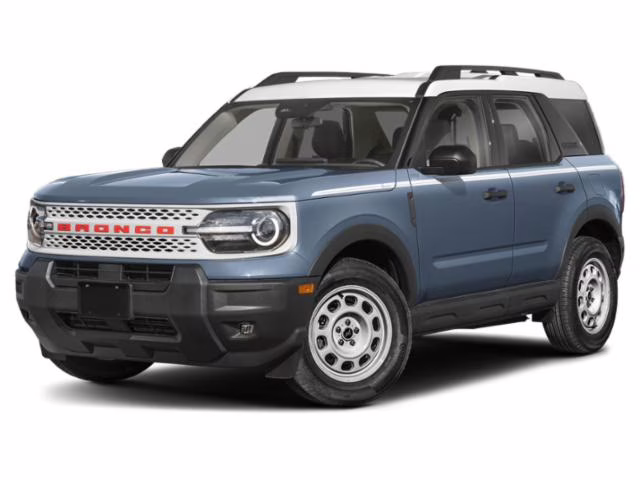 2026 Azure Gray Metallic Tri-Coat Ford Bronco Sport Heritage 4X4 SUV