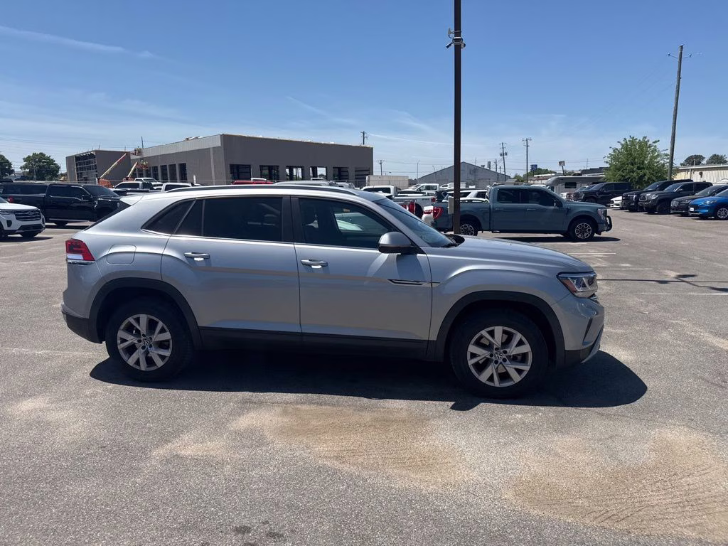 2020 Pyrite Silver Metallic Volkswagen Atlas Cross Sport 2.0T S FWD SUV