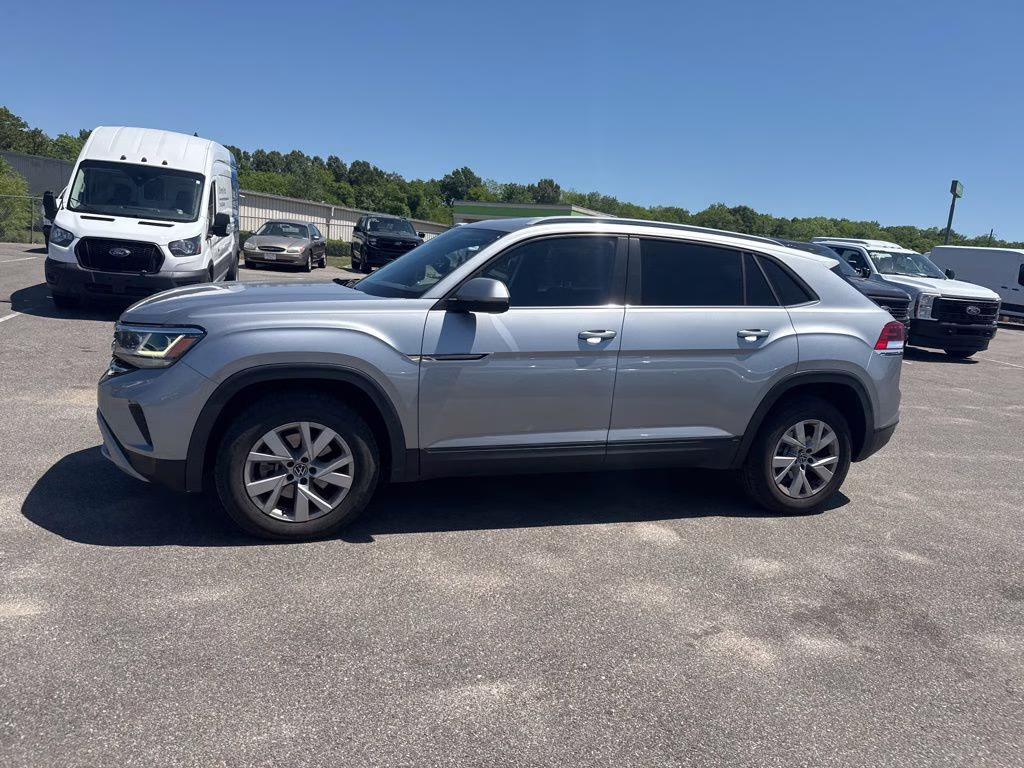 2020 Pyrite Silver Metallic Volkswagen Atlas Cross Sport 2.0T S FWD SUV