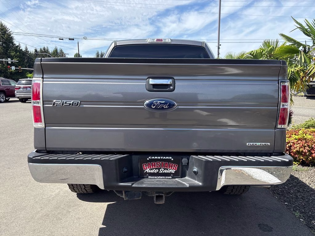 2012 Sterling Gray Metallic Ford F-150 XLT 4X4 Truck