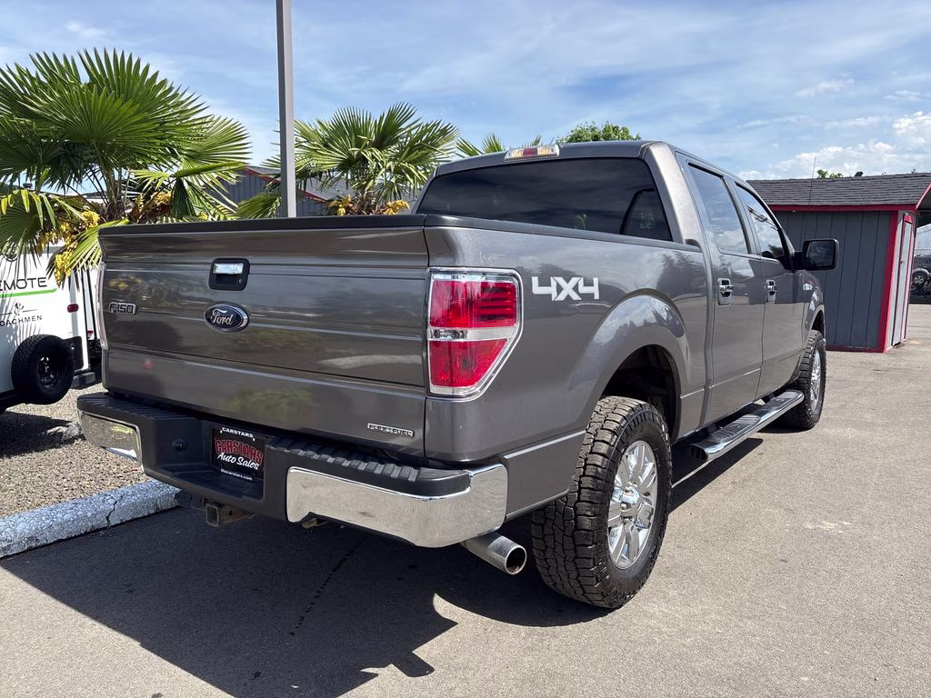 2012 Sterling Gray Metallic Ford F-150 XLT 4X4 Truck