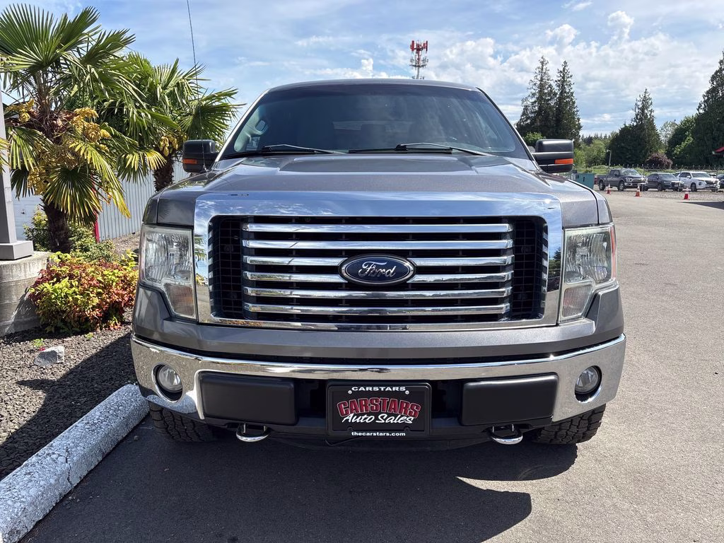 2012 Sterling Gray Metallic Ford F-150 XLT 4X4 Truck