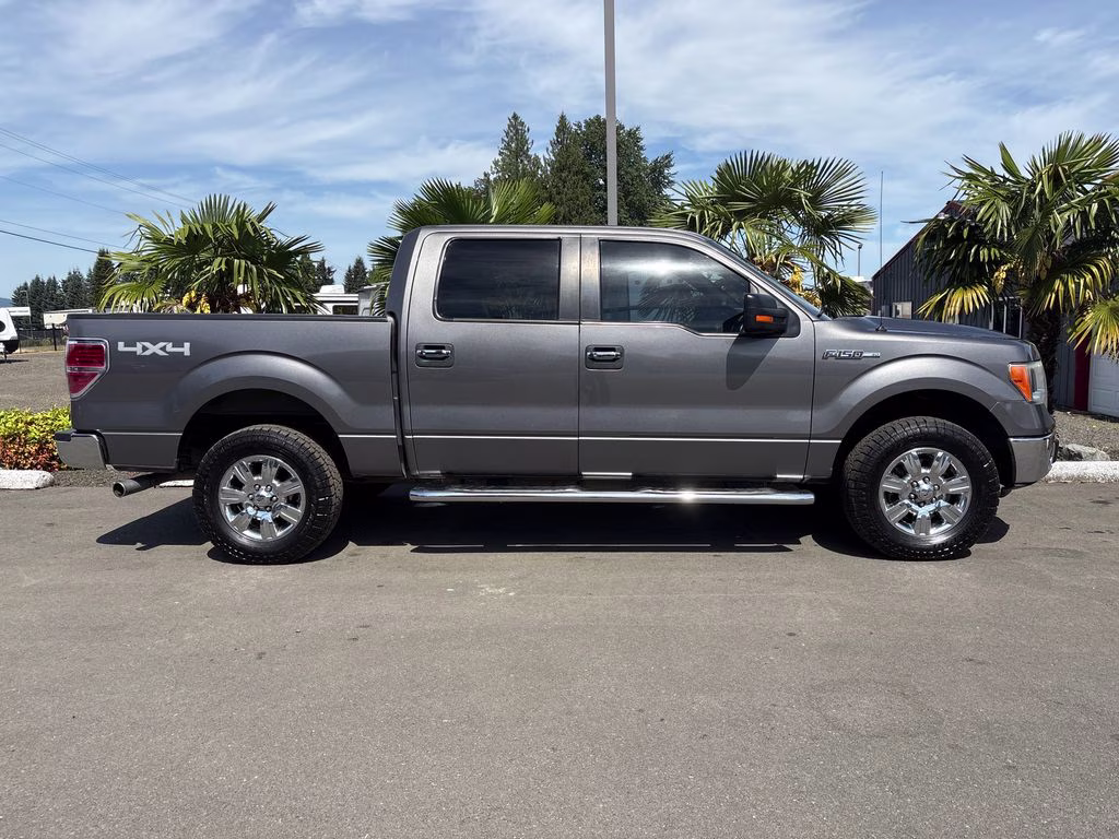 2012 Sterling Gray Metallic Ford F-150 XLT 4X4 Truck