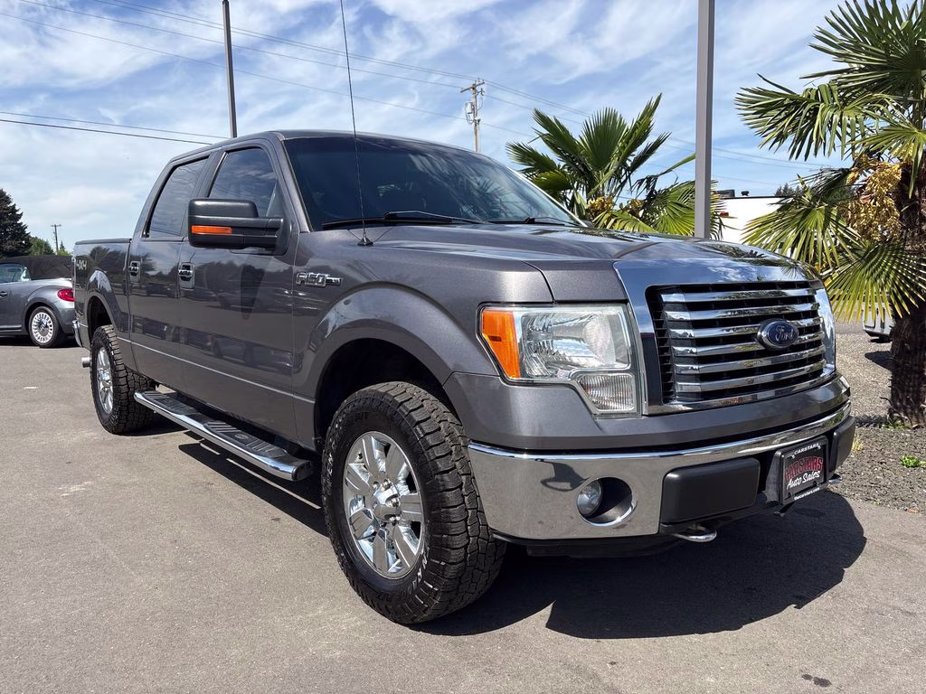 2012 Sterling Gray Metallic Ford F-150 XLT 4X4 Truck