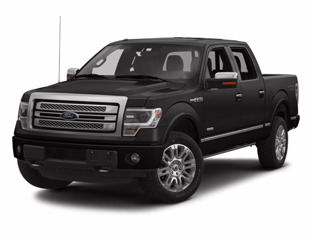 2013 Tuxedo Black Metallic Ford F-150 Platinum 4X4 Truck
