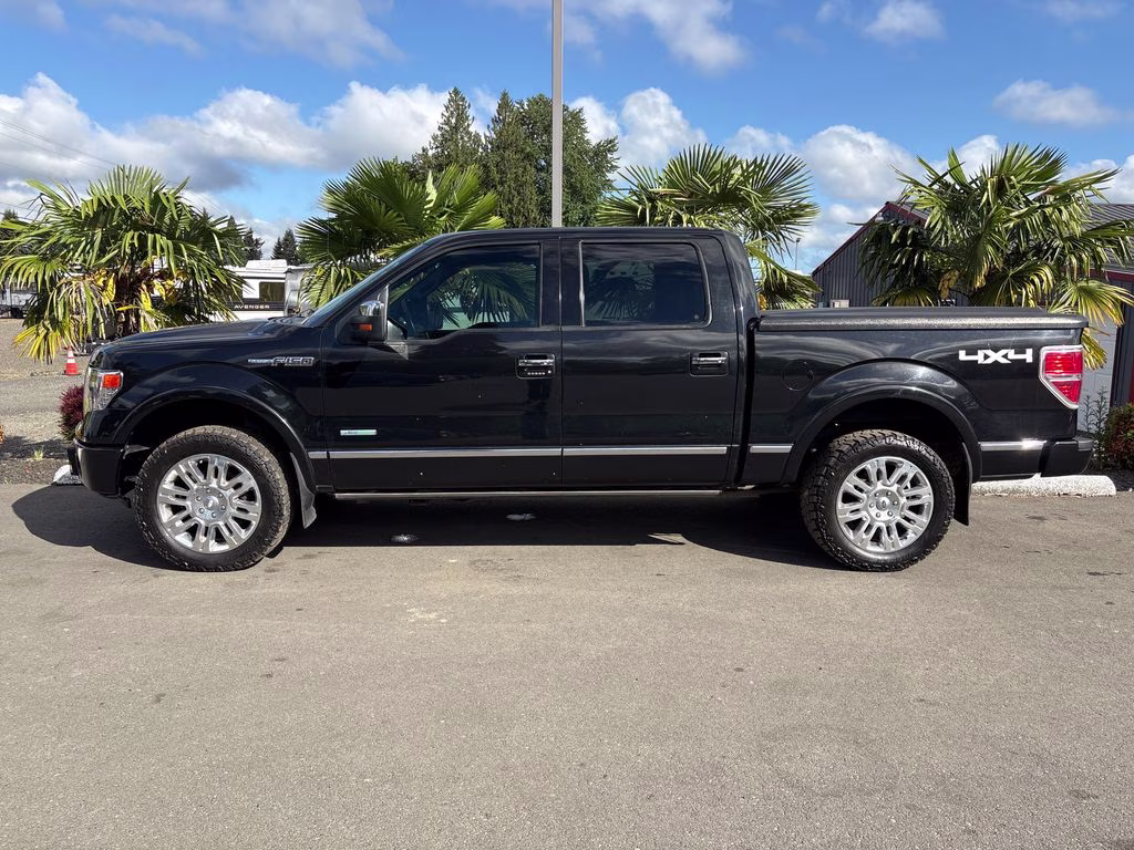 2013 Tuxedo Black Metallic Ford F-150 Platinum 4X4 Truck