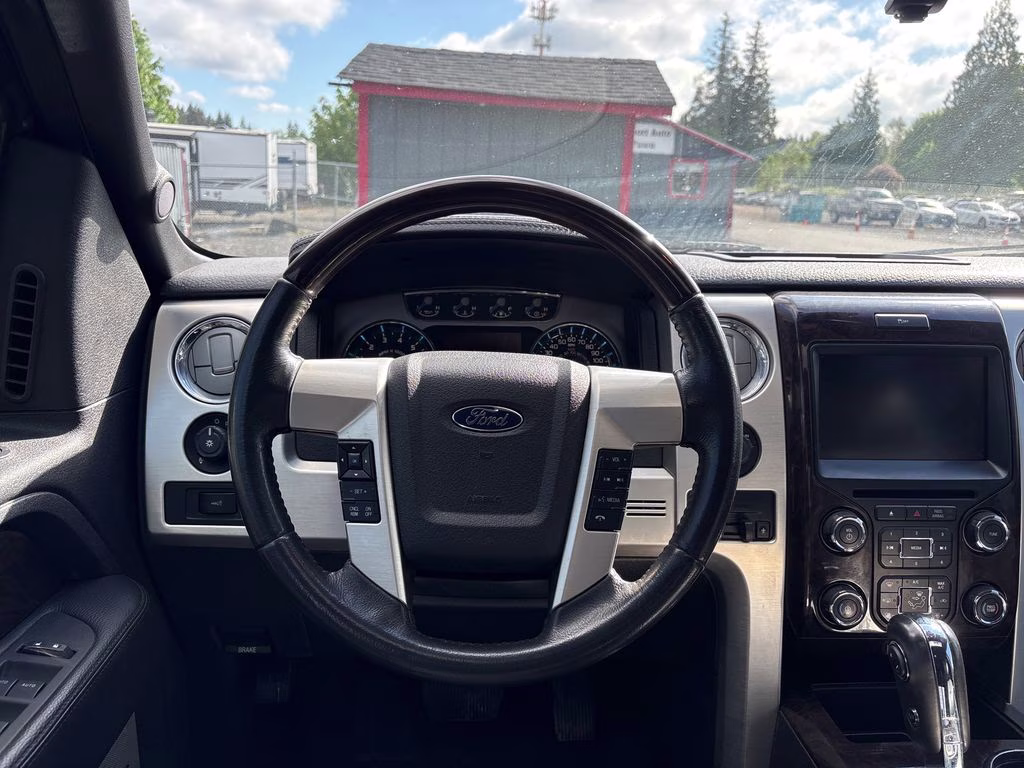 2013 Tuxedo Black Metallic Ford F-150 Platinum 4X4 Truck