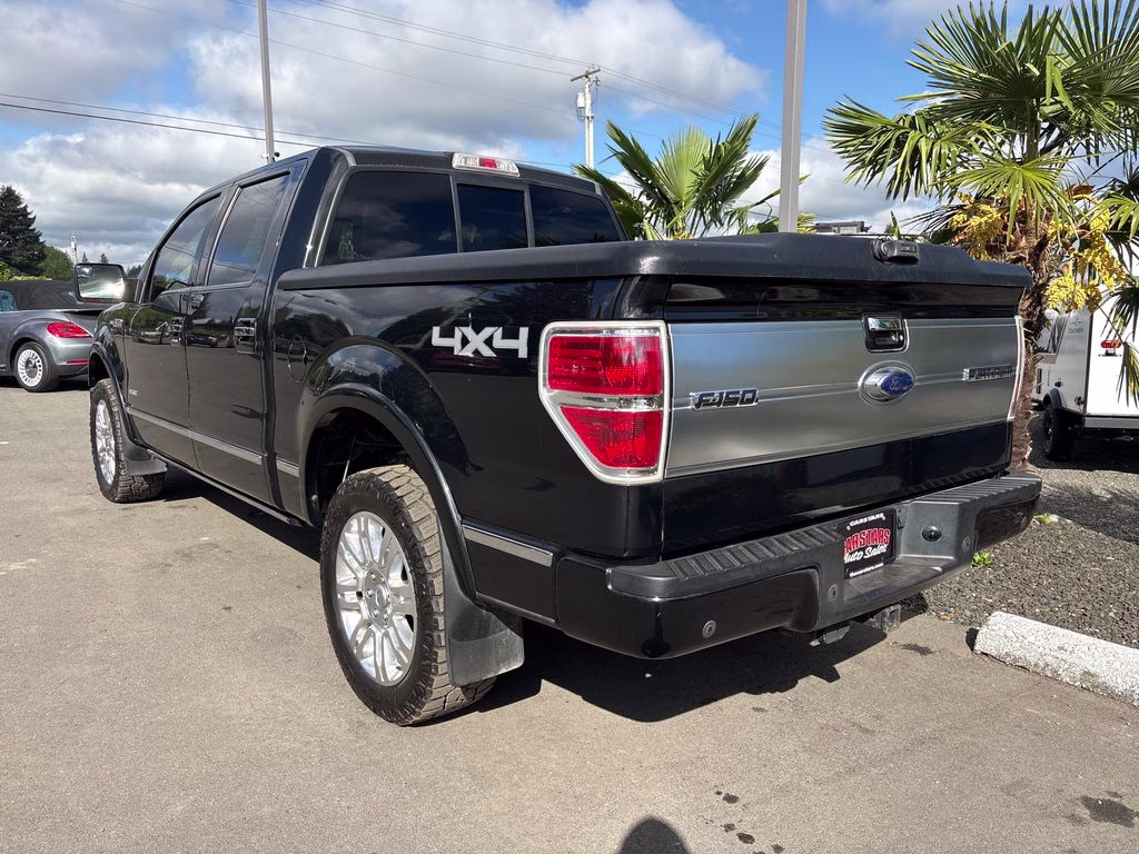 2013 Tuxedo Black Metallic Ford F-150 Platinum 4X4 Truck