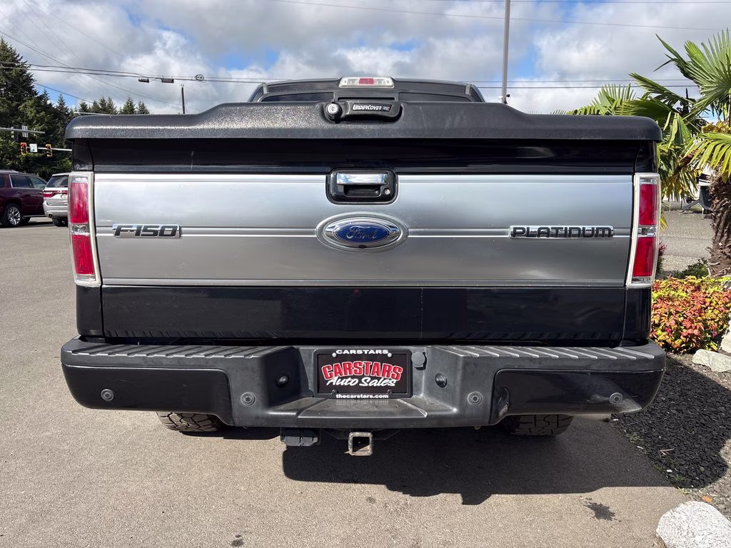 2013 Tuxedo Black Metallic Ford F-150 Platinum 4X4 Truck