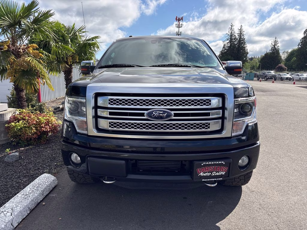 2013 Tuxedo Black Metallic Ford F-150 Platinum 4X4 Truck