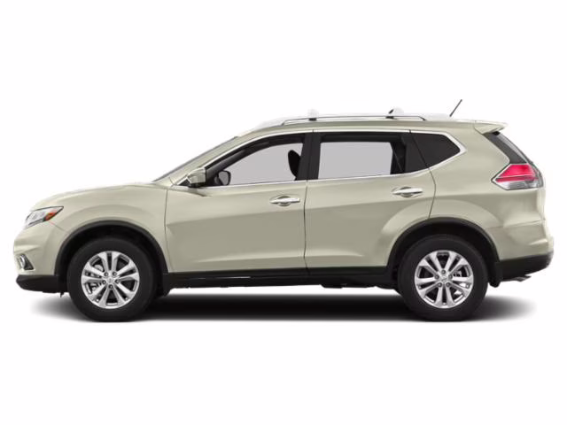 2015 Pearl White Nissan Rogue SL AWD SUV