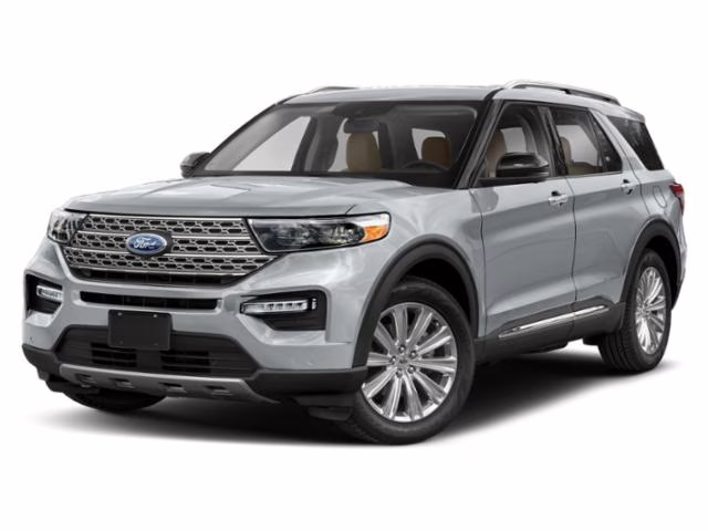 2023 Silver Metallic Ford Explorer Limited 4X4 SUV