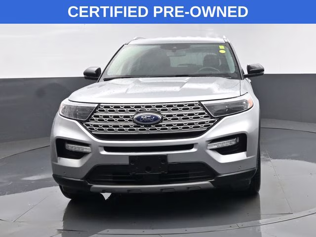 2023 Silver Metallic Ford Explorer Limited 4X4 SUV