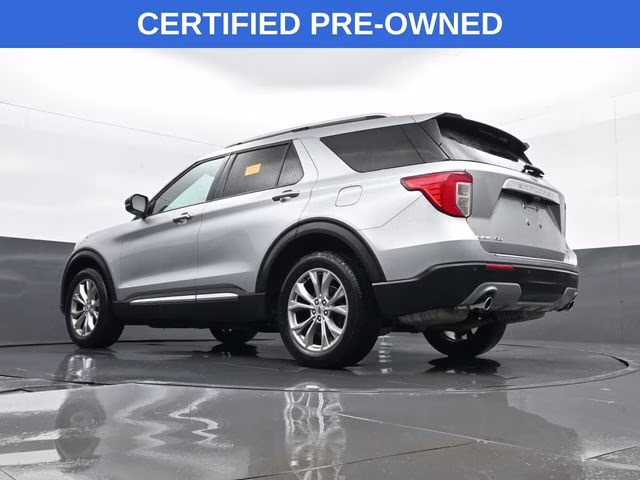2023 Silver Metallic Ford Explorer Limited 4X4 SUV