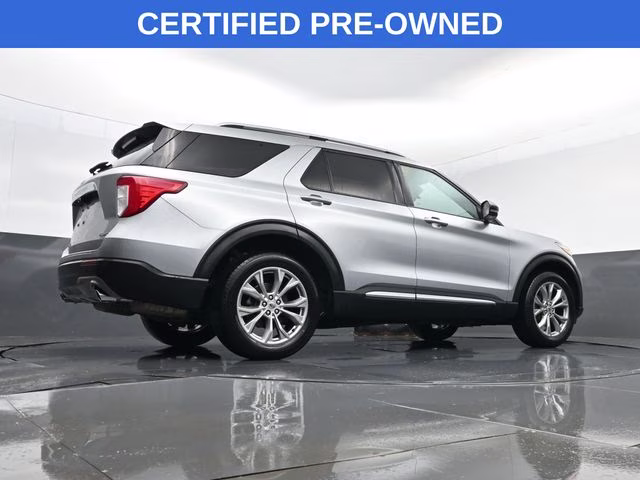 2023 Silver Metallic Ford Explorer Limited 4X4 SUV