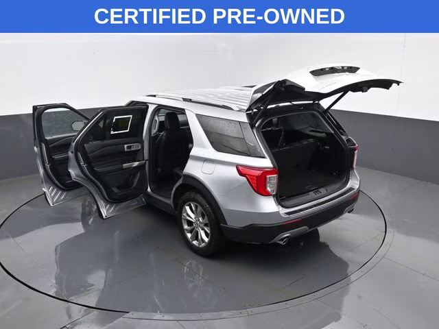 2023 Silver Metallic Ford Explorer Limited 4X4 SUV