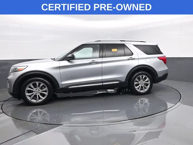 2023 Silver Metallic Ford Explorer Limited 4X4 SUV