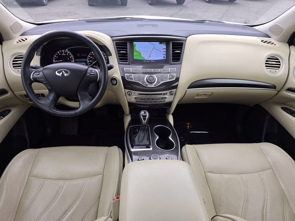 2019 Majestic White INFINITI QX60 LUXE AWD SUV