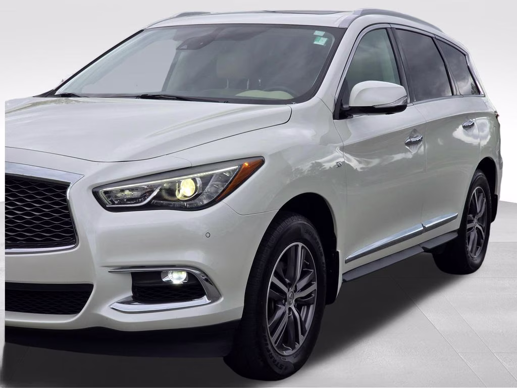 2019 Majestic White INFINITI QX60 LUXE AWD SUV
