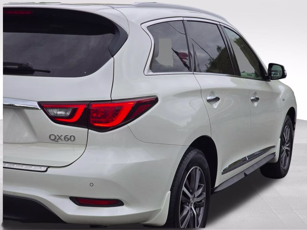 2019 Majestic White INFINITI QX60 LUXE AWD SUV