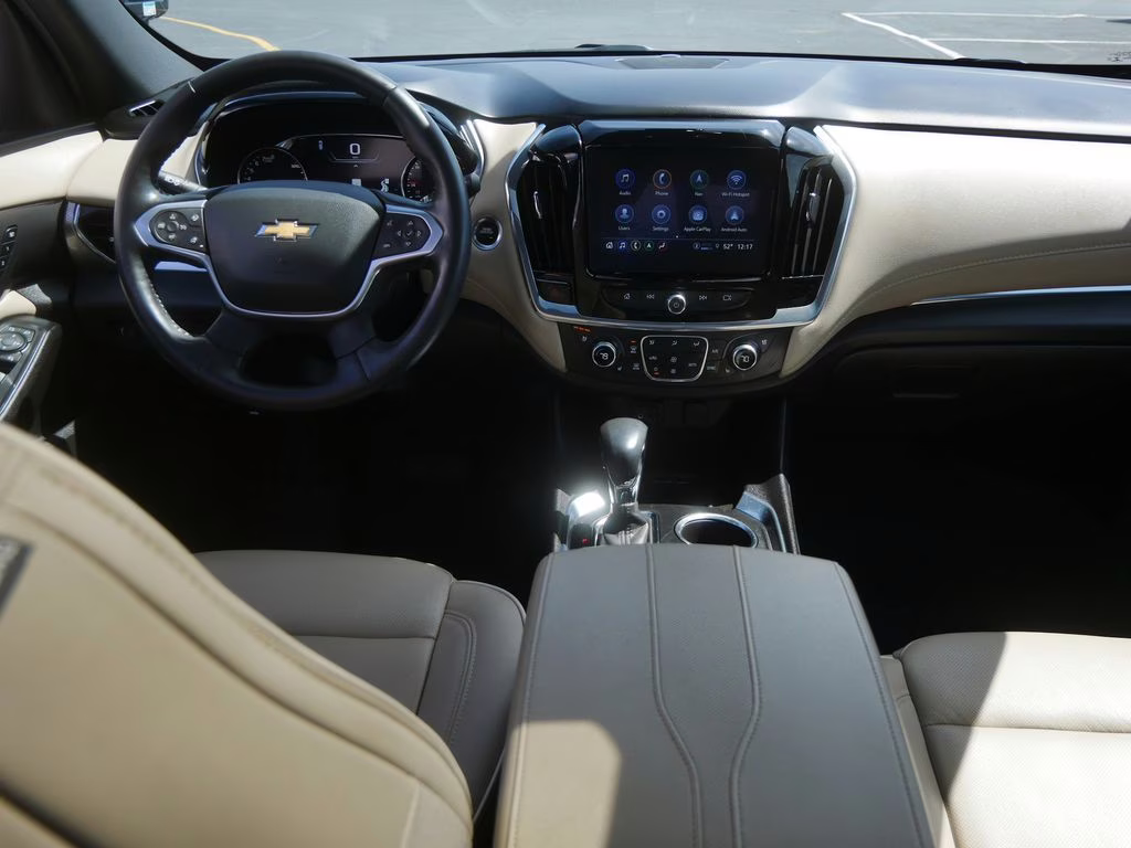 2022 Summit White Chevrolet Traverse Premier AWD SUV