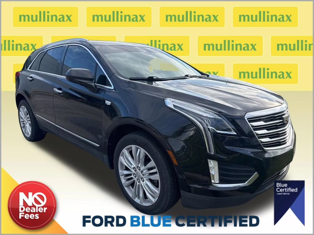 2019 Stellar Black Metallic Cadillac XT5 Premium Luxury FWD SUV