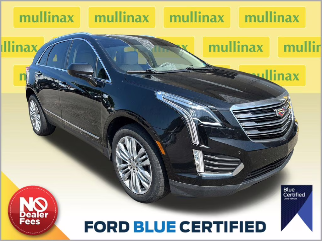 2019 Stellar Black Metallic Cadillac XT5 Premium Luxury FWD SUV