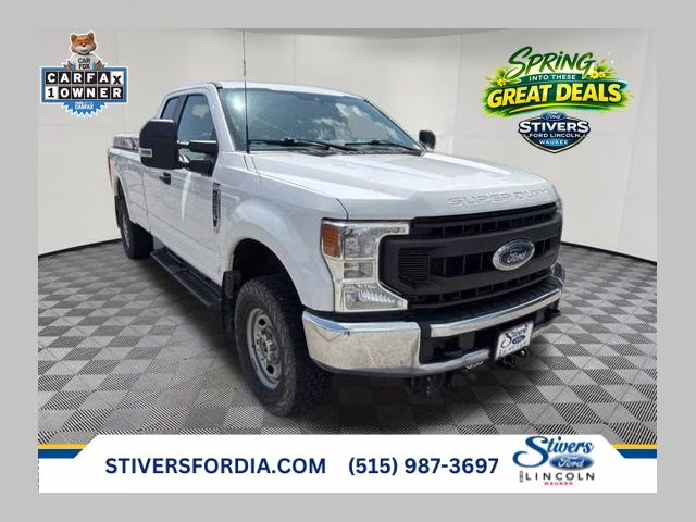 2022 Oxford White Ford Super Duty F-250 SRW XL 4X4 Truck