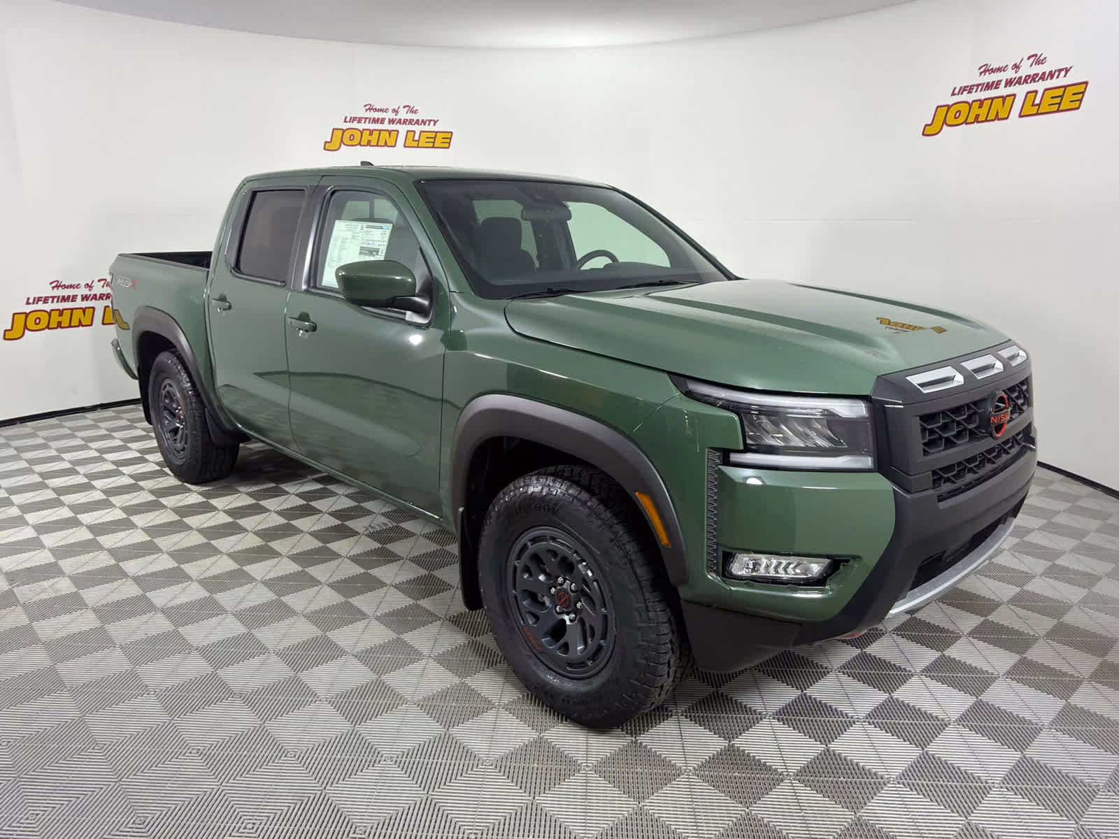 2026 Tactical Green Metallic Nissan Frontier PRO-X RWD Truck