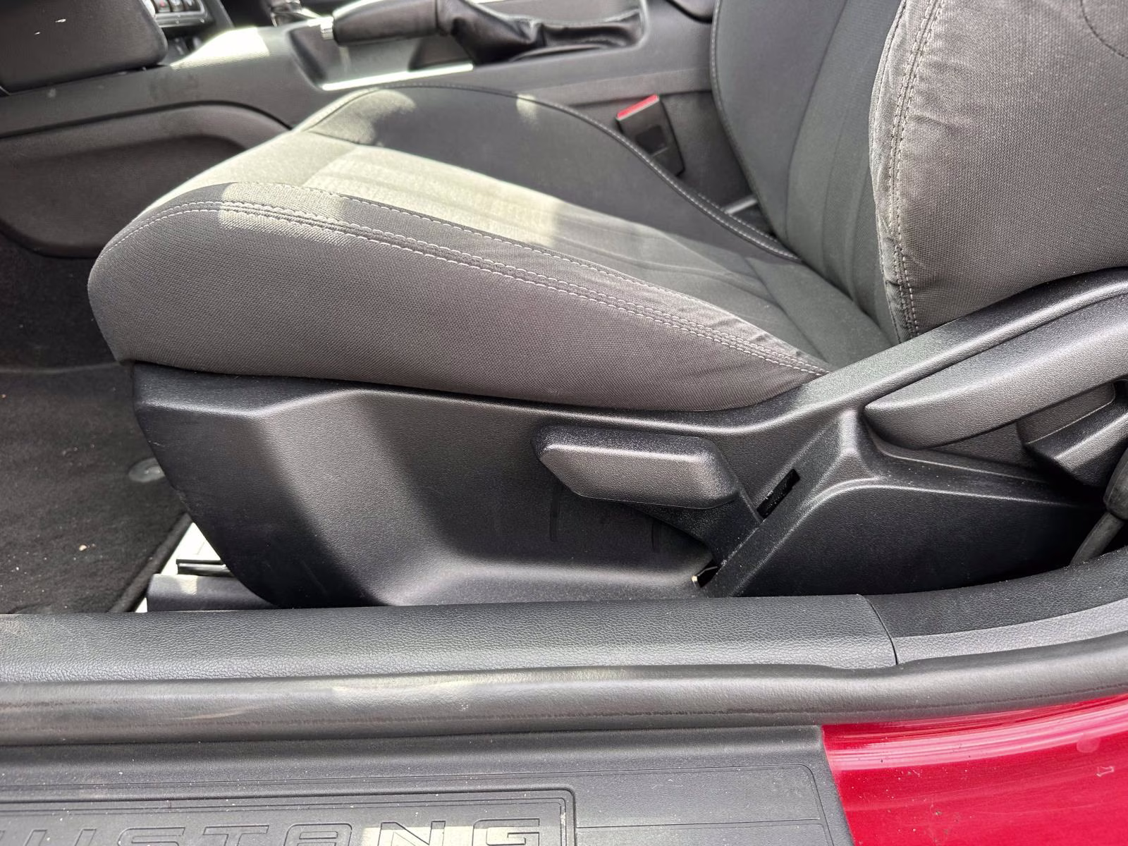 2019 Ruby Red Metallic Tinted Clearcoat Ford Mustang EcoBoost Fastback RWD Sedan