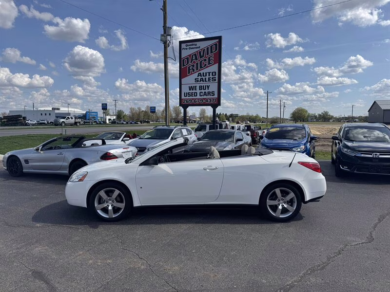 2007 Ivory White Pontiac G6 GT FWD Convertible