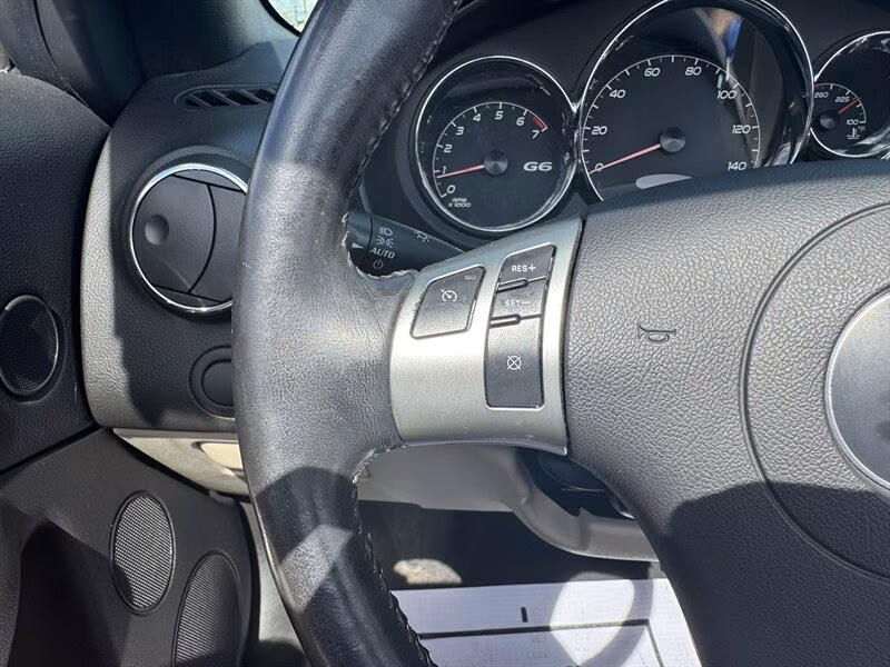 2007 Ivory White Pontiac G6 GT FWD Convertible