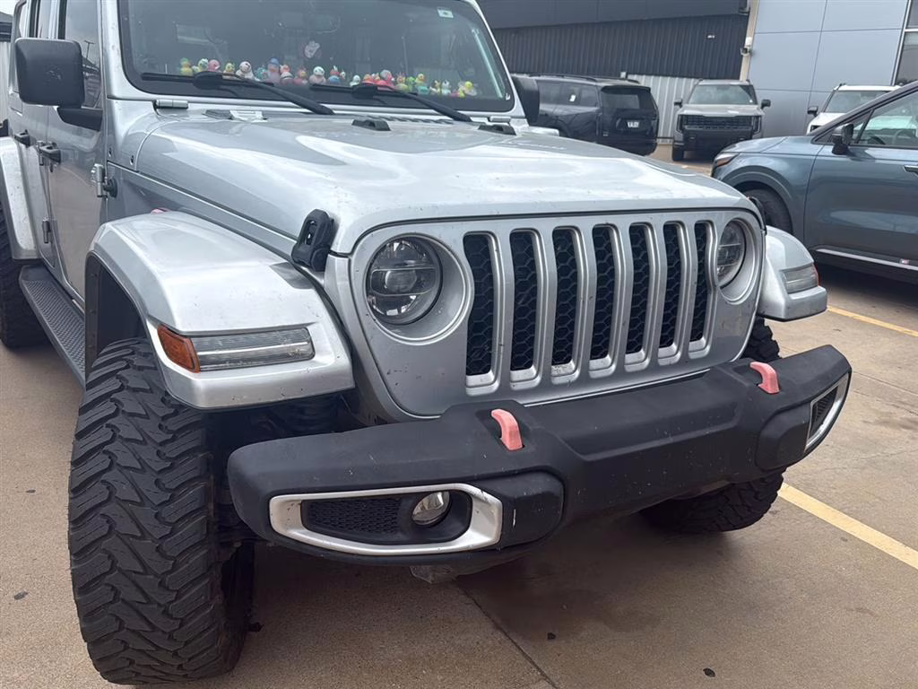 2022 Silver Zynith Clearcoat Jeep Wrangler 4xe Unlimited Sahara 4X4 SUV