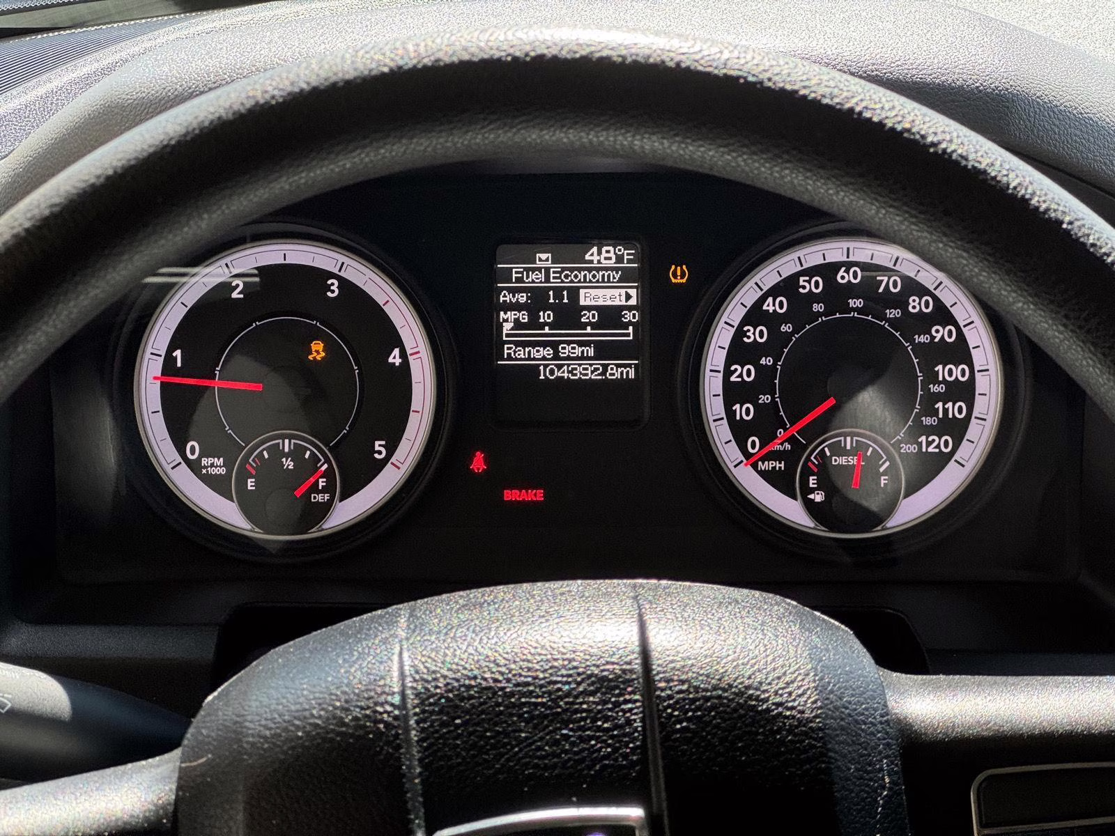 2013 Bright Silver Metallic Ram 2500 Tradesman 4X4 Truck