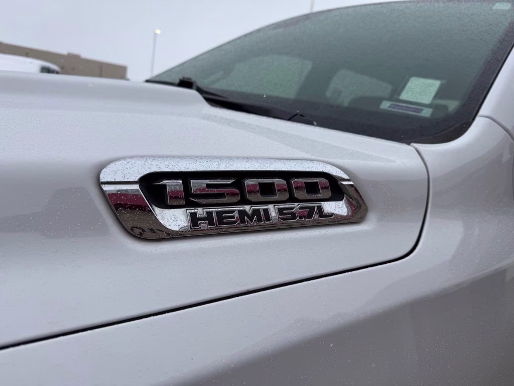 2020 Bright White Clearcoat Ram 1500 Laramie 4X4 Truck